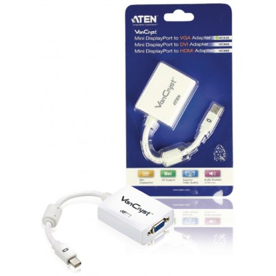 Aten VC920 1 x Mini DisplayPort Male (White) 1 x HDB-15 Female (Blue) Blanco (Espera 4 dias) en Huesoi