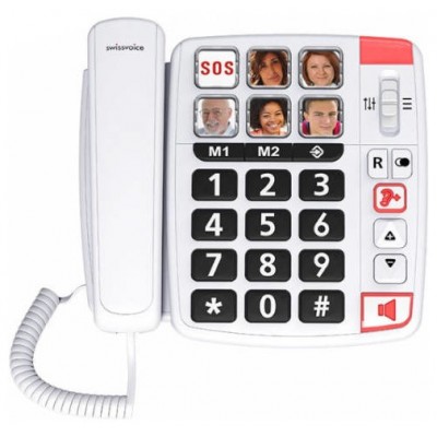 TELEFONO FIJO SWISSVOICE XTRA 1110 en Huesoi