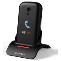 TELEFONO MOVIL SWISSVOICE S28 2G EU BLACK CG2 en Huesoi