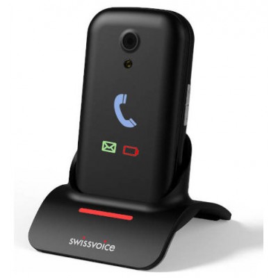 TELEFONO MOVIL SWISSVOICE S28 2G EU BLACK CG2 en Huesoi