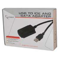CABLE ADAPTADOR GEMBIRD USB 2.0 A SATA Ó IDE 2,5" Y 3,5" en Huesoi