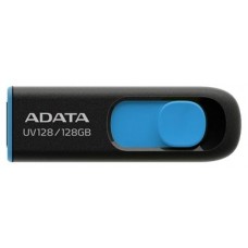 ADATA Lapiz Usb UV128 128GB USB 3.2 Negro/Azul en Huesoi