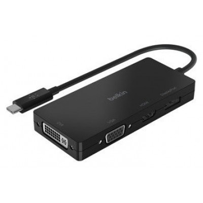 ADAPTADOR USB-C BELKIN AVC003BTBK A 1xHDMI 1xVGA en Huesoi