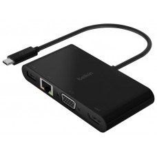 DOCKING USB-C BELKIN AVC004BTBK A 1x HDMI 4K 1xVGA en Huesoi