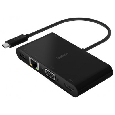 DOCKING USB-C BELKIN AVC004BTBK A 1x HDMI 4K 1xVGA en Huesoi