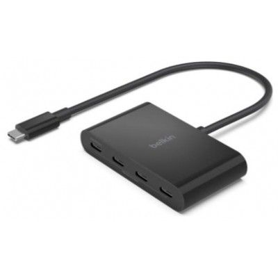 HUB USB 3.2 BELKIN AVC018BTBK 4 PUERTOS USB-C GEN2 PD en Huesoi