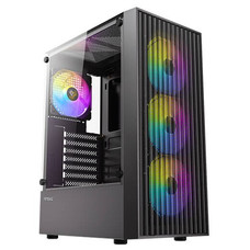 CAJA ANTEC AX27 ARGB ATX NEGRO 4XVENT 120MM 2XUSB SN FUENTE en Huesoi CAJA ANTEC AX27 ARGB ATX NEGRO 4XVENT 120MM 2XUSB SN FUENTE en Huesoi