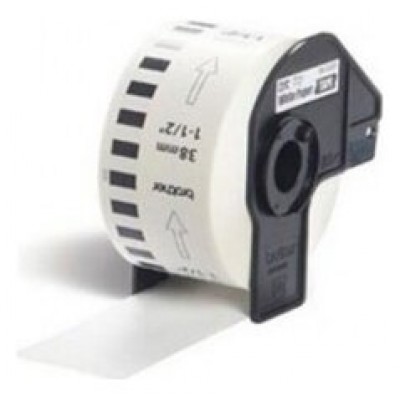 INK-POWER Brother Cinta de papel continuo blanco, 38mm en Huesoi