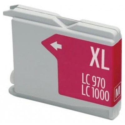 CARTUCHO COMP. BROTHER LC1000XL/LC970XL MAGENTA 26.6 en Huesoi