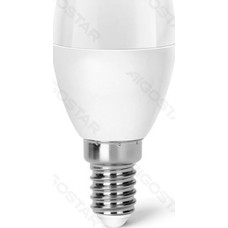 BOMBILLA LED C37-E14 6W 3000K LUZ CALIDA 510LM AIGOSTAR (Espera 4 dias) en Huesoi