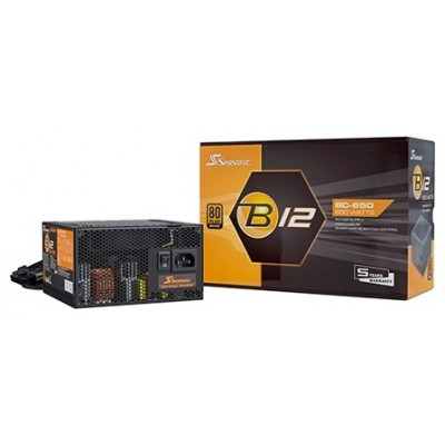 Seasonic B12 BC. Potencia total: 650 W, Voltaje en Huesoi