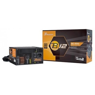 Seasonic B12 BC unidad de fuente de alimentación 850 W 20+4 pin ATX ATX Negro (Espera 4 dias) en Huesoi