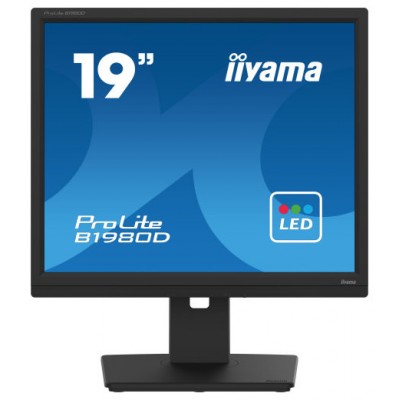 MONITOR IIYAMA 19" B1980D-B5, 1280 x 1024, 60HZ, 5 MS, VGA, DVI, REG ALT, GIRO, INCL, PIVOT (Espera 4 dias) en Huesoi