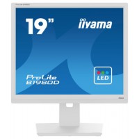 iiyama ProLite B1980D-W5 pantalla para PC 48,3 cm (19") 1280 x 1024 Pixeles SXGA LCD Blanco (Espera 4 dias) en Huesoi
