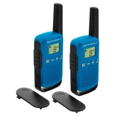 MOTOROLA T42 Walkie Talkie 4Km 16CH Azul Duo en Huesoi