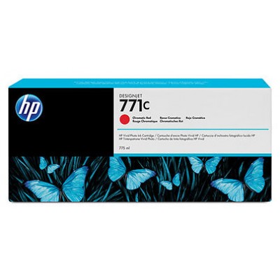 HP Cartucho GF para Z6200 CRD 771C 775ml Rojo Cromatico en Huesoi