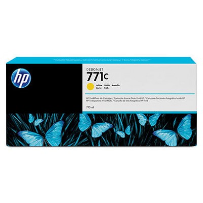 HP Cartucho GF para Z6200 YL 771C 775ml Amarillo en Huesoi