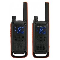 WALKIE-TALKIE MOTOROLA TLKR-T82 NEGRO PACKS 2 en Huesoi