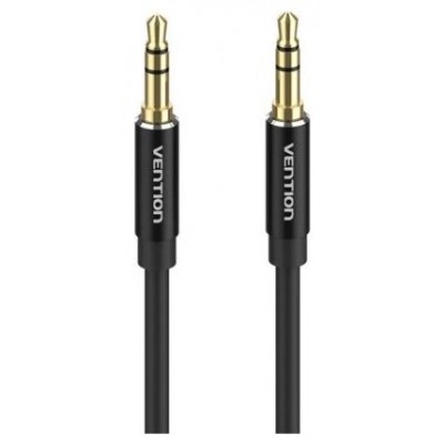 CABLE AUDIO ESTEREO JACK 3.5/M JACK 3.5/M 0.5 M NEGRO VENTION (Espera 4 dias) en Huesoi