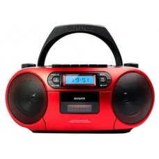 RADIO CD BLUETOOTH PORTABLE AIWA BOOMBOX BBTU-550 RED en Huesoi