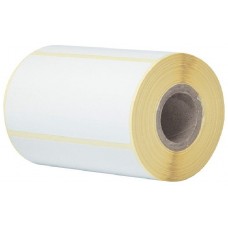 BROTHER Caja de 8 rollos de etiquetas termicas blancas -  Cada rollo contiene 400 etiquetas de 76mm en Huesoi