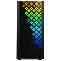 CAJA ATX SEMITORRE BITFENIX DAWN RGB CRIS TEMP RGB en Huesoi