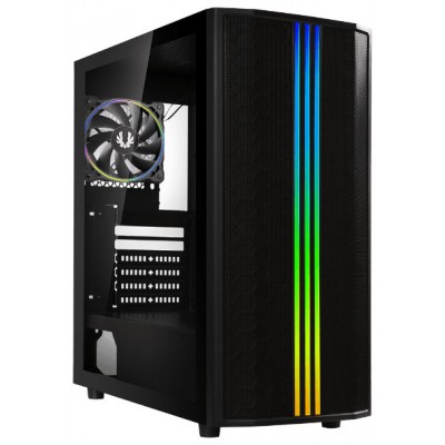 CAJA SEMITORRE ATX SABER MESH RGB NEGRO + WINDOW BITFENIX (Espera 4 dias) en Huesoi