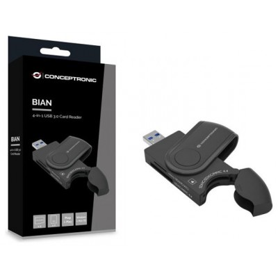 CARD READER EXTERNO CONCEPTRONIC BIAN04B USB 3.0 en Huesoi