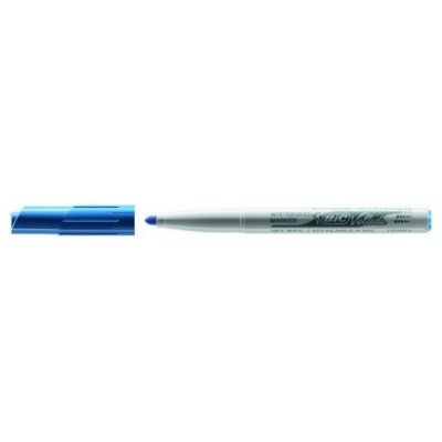 ROTULADOR BIC PIZARRA AZUL 12U en Huesoi