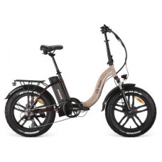 EBIKE  PORTO - URBAN - FAT 20&rdquo; X 4 - BAT.EXTRAIBLE  - NEGRO/OCRE (Espera 4 dias) en Huesoi