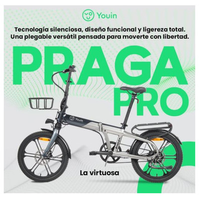 YOUIN E-BIKE 20" YOUIN PRAGA P (Espera 4 dias) en Huesoi
