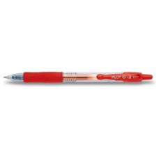 BOLIGRAFO ROLLER GEL RETRAC.G-2 ROJO PILOT BL-G2-7-R (MIN12) (Espera 4 dias) en Huesoi