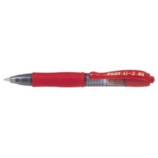 BOLIGRAFO ROLLER G2 PIXIE MINI ROJO PILOT BL-G2-XS-7-R (MIN12) (Espera 4 dias) en Huesoi