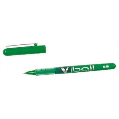 ROLLER TINTA LIQUIDA V-BALL 0.5MM VERDE PILOT BL-VB5G (MIN12) (Espera 4 dias) en Huesoi