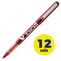 ROLLER TINTA LIQUIDA V-BALL 0.7MM ROJO PILOT BL- VB7-R (MIN12) (Espera 4 dias) en Huesoi