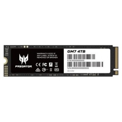 ACER Disco Duro Predator SSD GM7 M.2 NVMe PCIe Gen 4*4 4TB en Huesoi