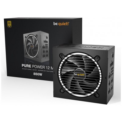 FUENTE ALIMENTACION BEQUIET PURE POWER 12M 850W ATX 80+ GOLD en Huesoi