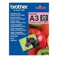 BROTHER Papel Inkjet Glossy A3 20h 260g/m2 en Huesoi