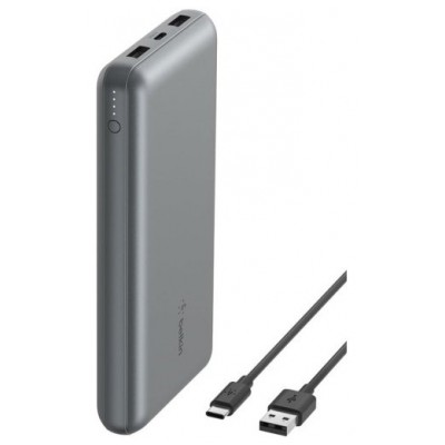 BELKIN 20K POWER BANK 15W SPACE GREY (Espera 4 dias) en Huesoi