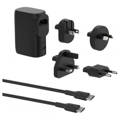 Belkin BPZ003bt1MBK-B6 Universal Negro Corriente alterna Carga rápida Interior (Espera 4 dias) en Huesoi