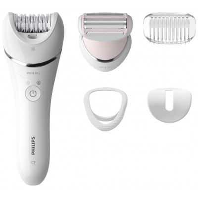 DEPILADORA PHILIPS BRE710/00 SERIE 8000 WET & DRY LUZ en Huesoi