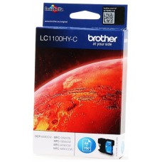 TINTA BROTHER LC1100HYC CIAN ALTA CAPACIDAD 750PAG (Espera 4 dias) en Huesoi