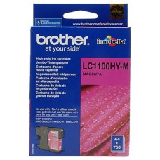TINTAS BROTHER LC1100HYM MAGENTA ALTA CAPACIDAD 750PAG (Espera 4 dias) en Huesoi