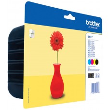 TINTA BROTHER LC-121VALBP PACK CUATRICOLOR C/M/Y/BK (Espera 4 dias) en Huesoi