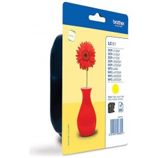 TINTA BROTHER LC-121Y AMARILLO 300PAG (Espera 4 dias) en Huesoi