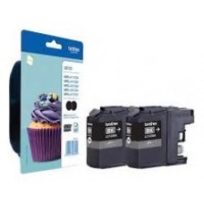 TINTA BROTHER LC-123BK NEGRO PACK 2 UD (Espera 4 dias) en Huesoi