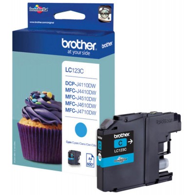 TINTA BROTHER LC-123C CIAN (Espera 4 dias) en Huesoi