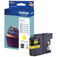 TINTA BROTHER LC-123Y AMARILLO (Espera 4 dias) en Huesoi