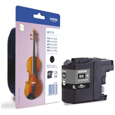 TINTA BROTHER LC-127XLBK NEGRO ALTA CAPACIDAD 1.200PAG (Espera 4 dias) en Huesoi