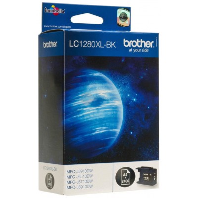 TINTA BROTHER LC-1280XLBK NEGRO ALTA CAPACIDAD (Espera 4 dias) en Huesoi